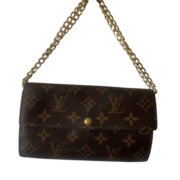 Authentic Louis Vuitton Monogram Portefeuille Sarah Long Wallet! - Picture 9 of 15